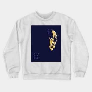 Mies van der Rohe Poster Crewneck Sweatshirt